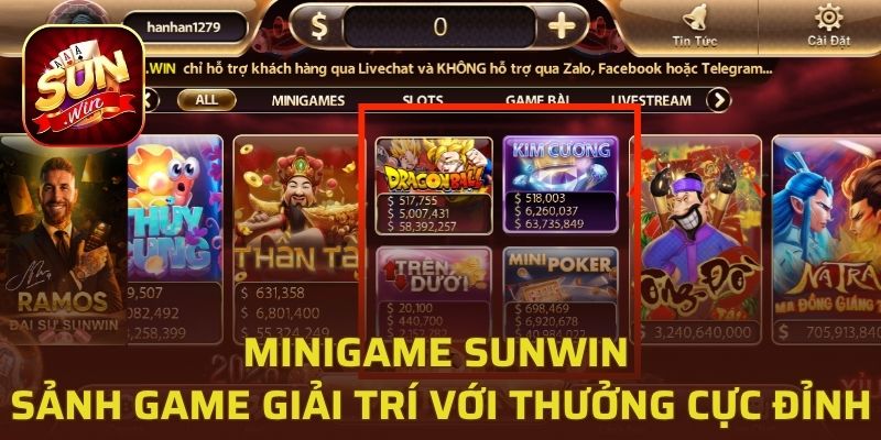 Minigame Sunwin